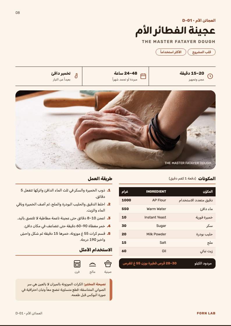 صفحة عجينة الفطائر الأم